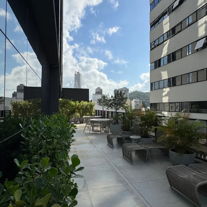Terraço com vista da cidade, CBCF Blumenau