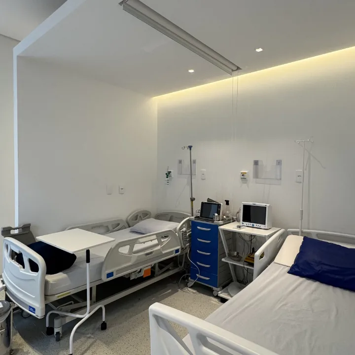 Sala de tratamento, CBCF Blumenau